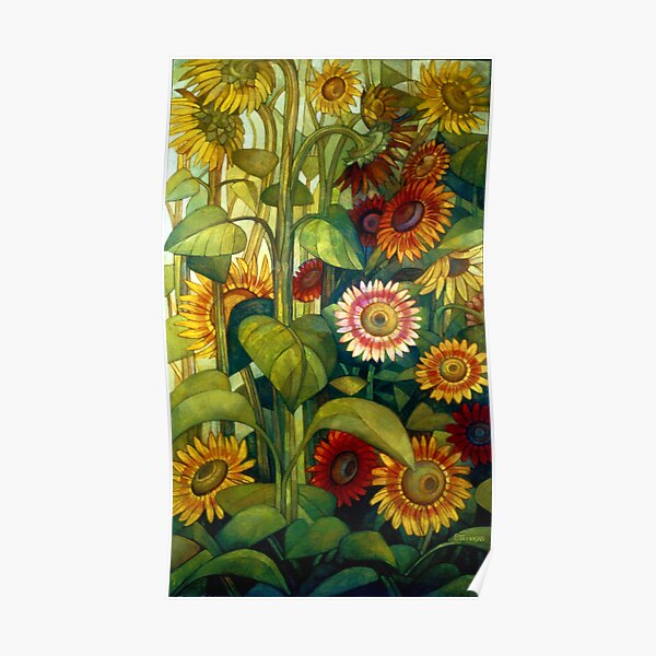 sunflowers Poster