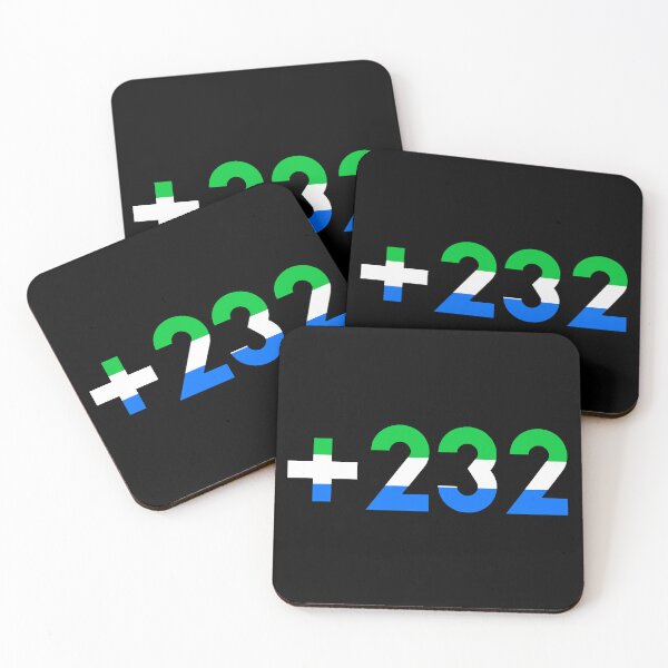 Item preview, Sierra Leone Salone +232 Country calling code designed and sold by Tony Cisse.