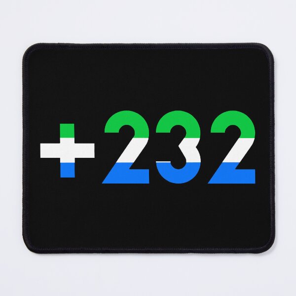 Item preview, Sierra Leone Salone +232 Country calling code designed and sold by Tony Cisse.