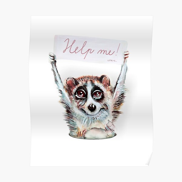 Loris asks for help Poster