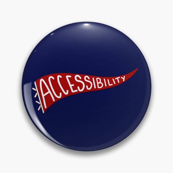 Item preview, Copy of Accessibility Pennant Burnt Orange designed and sold by harwellpb.