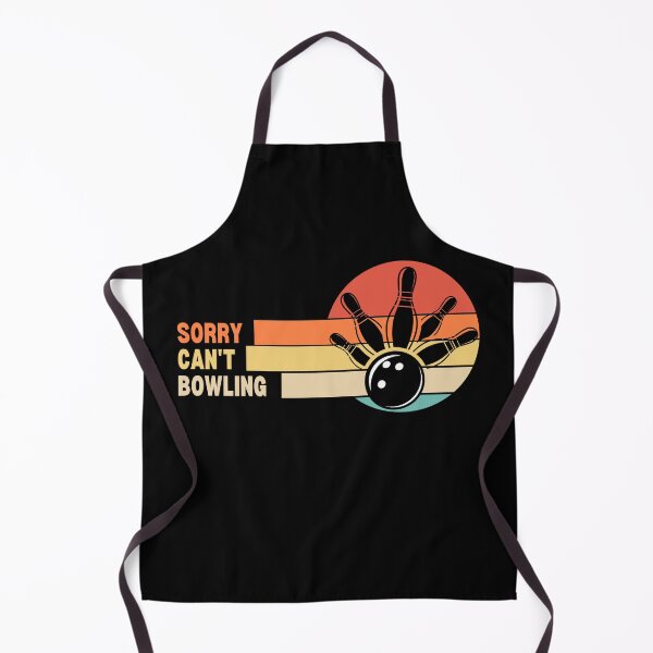Item preview, Funny Retro Sorry Can't Bowling designed and sold by LaughingHorseCo.