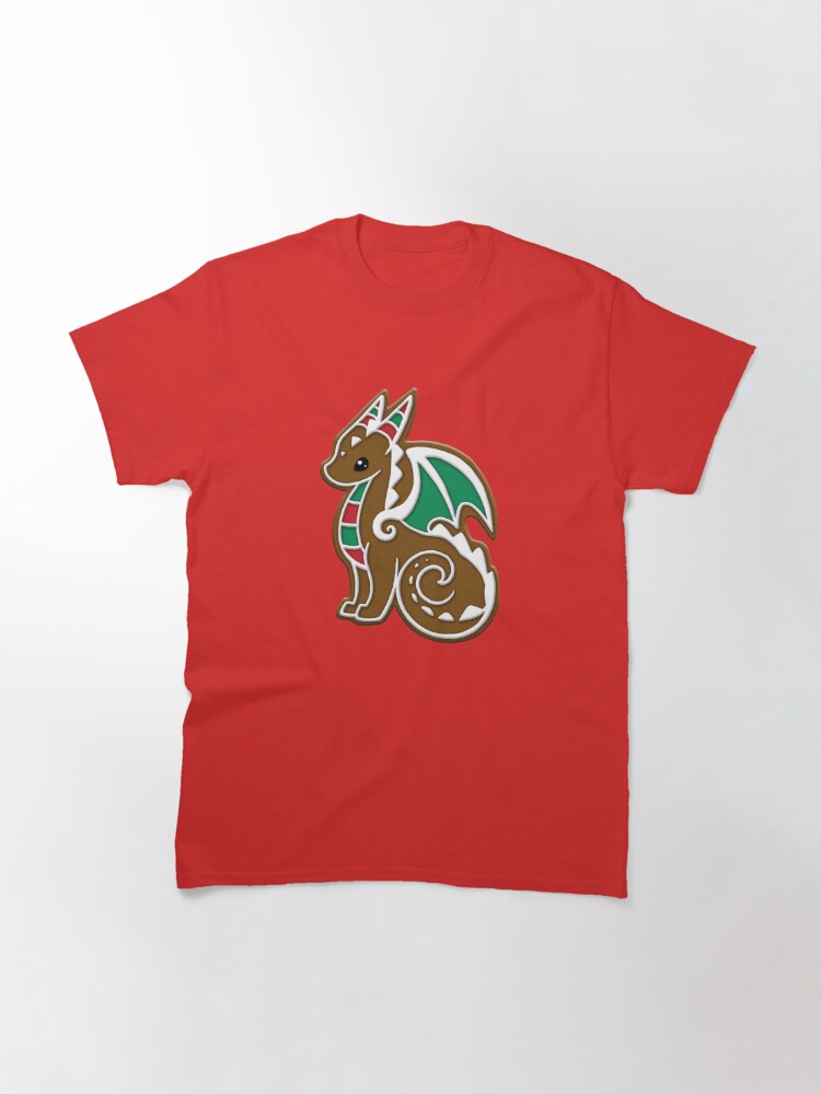 Disover Gingerbread Dragon Classic T-Shirt