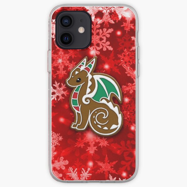 Gingerbread Dragon iPhone Soft Case