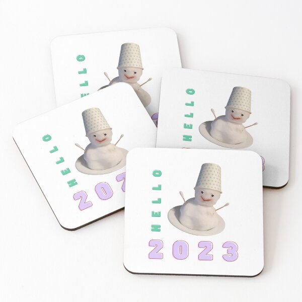 Item preview, Hello 2023 Snowman designed and sold by Joricherry.