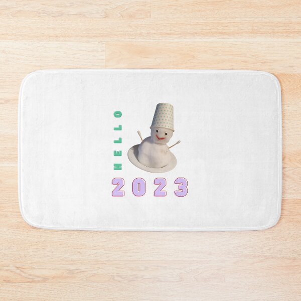 Item preview, Hello 2023 Snowman designed and sold by Joricherry.