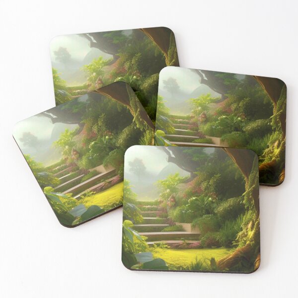 Item preview, A.I Art | Garden of Eden designed and sold by AI-INK.