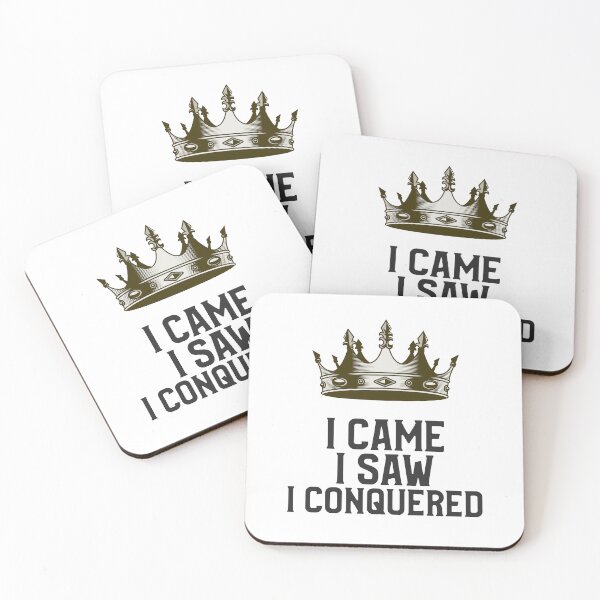 Item preview, I Came I Saw I Conquered designed and sold by Tiptopteess.