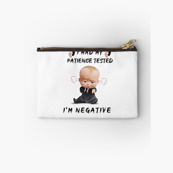 Item preview, I Had My Patience Tested Im Negative designed and sold by AK-BOUTIQUE.