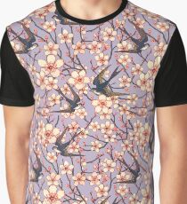 Birds and blossoms Graphic T-Shirt