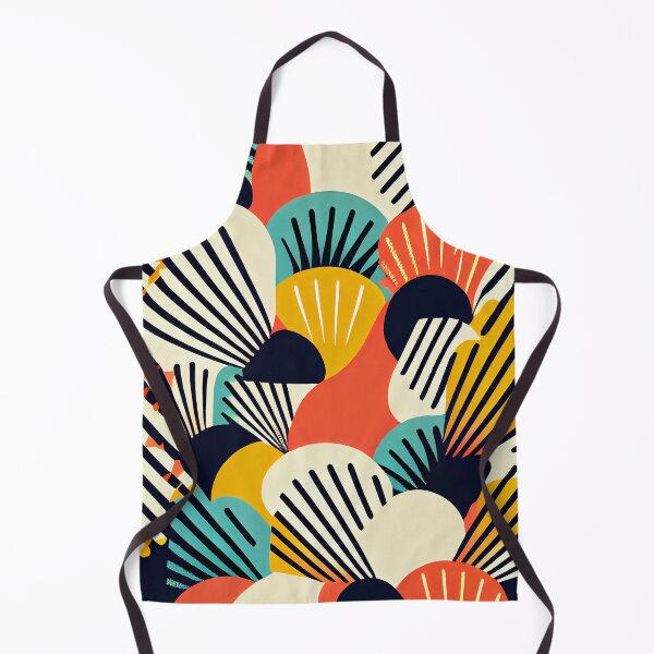 Item preview, Bright Minimalist Pattern Digital Painting designed and sold by CodeAndColors.