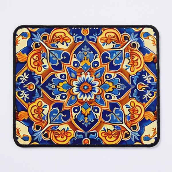 Item preview, Ceramic New Mediterranean Pattern Digital Painting designed and sold by CodeAndColors.