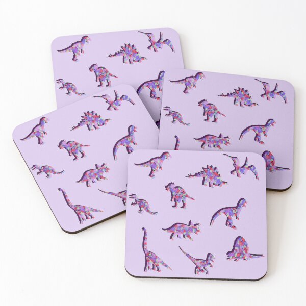 Item preview, Colorful Dinosaur Silhouette Pattern designed and sold by Blossomlilmoon.