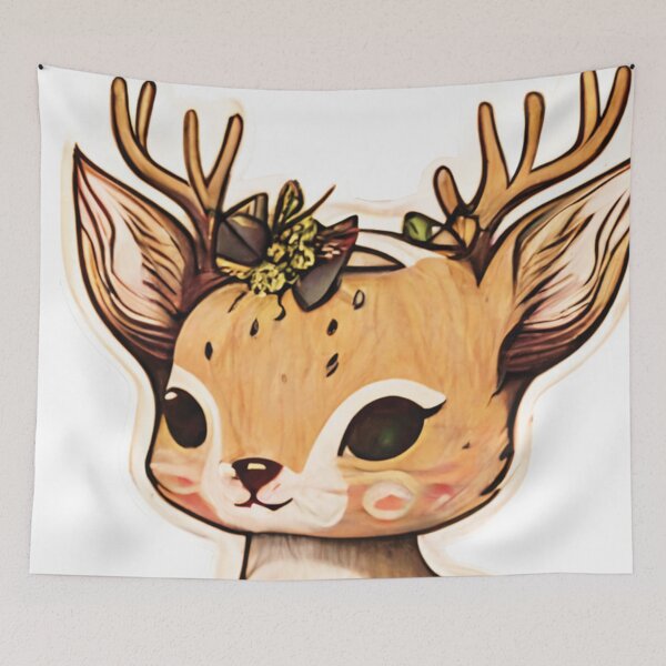 Item preview, Reindeer Kitty designed and sold by Jimbodo.