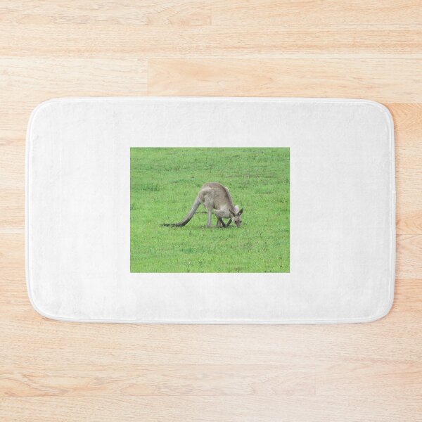 Item preview, Grey Kangaroo Grazing  designed and sold by DesignsbyRandR.