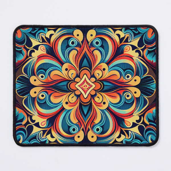 Item preview, Bold Bohemian Pattern Digital Painting designed and sold by CodeAndColors.