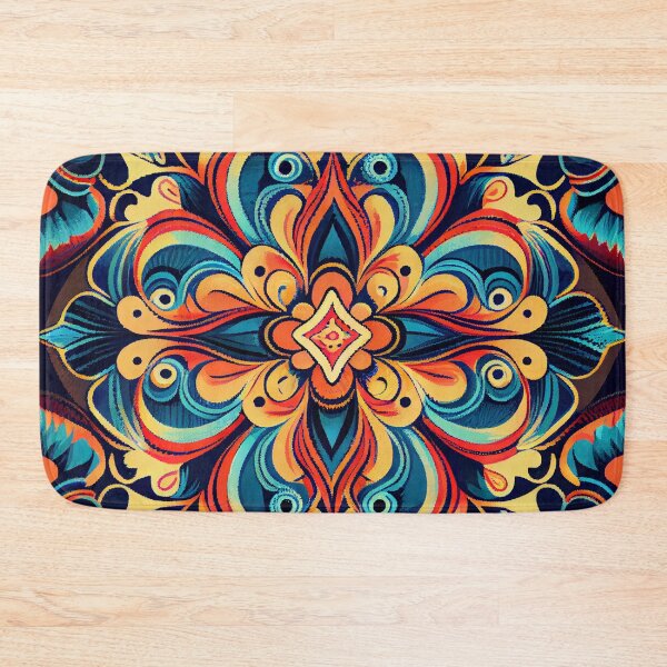 Item preview, Bold Bohemian Pattern Digital Painting designed and sold by CodeAndColors.