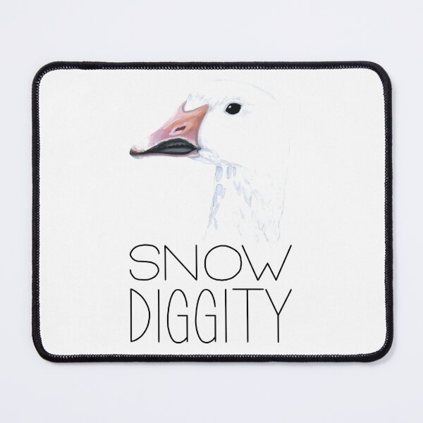 Item preview, Snow Diggity (Snow Goose) designed and sold by LauraWolfArtist.