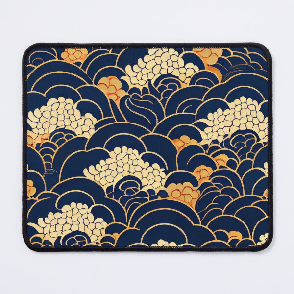 Item preview, Aesthetic Asian Pattern Digital Painting designed and sold by CodeAndColors.