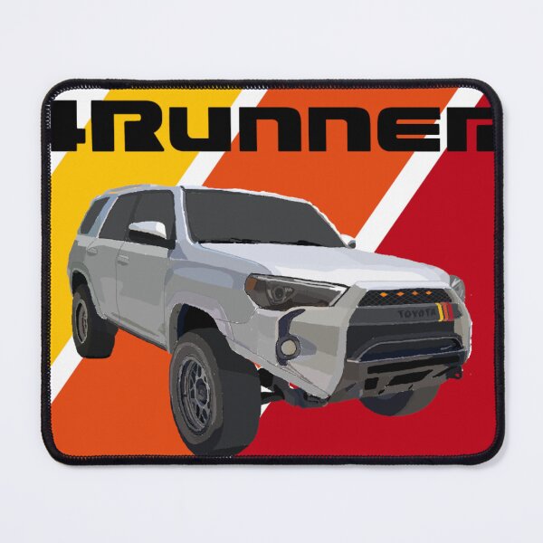 Item preview, Toyota TRD Pro 4Runner Retro Stripes Badge Toyota Vintage SR5 TRD Pro 5th Generation Drawing designed and sold by JB13Designs.