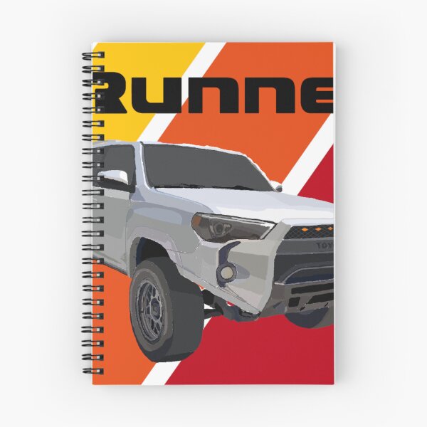 Item preview, Toyota TRD Pro 4Runner Retro Stripes Badge Toyota Vintage SR5 TRD Pro 5th Generation Drawing designed and sold by JB13Designs.
