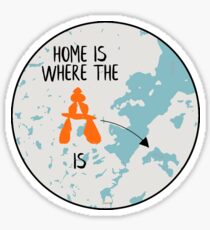 Home is at Camp Sticker