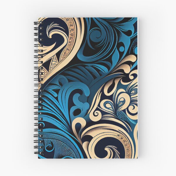 Item preview, Designer Soft Pacific Islander Pattern Digital Painting designed and sold by CodeAndColors.