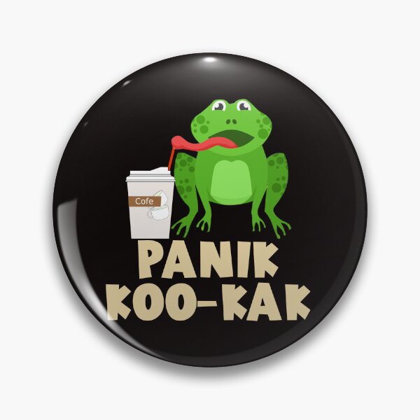 Item preview, Panik Koo-kak - Funny Green Frog Drinking Ice Cofy designed and sold by leo121687.