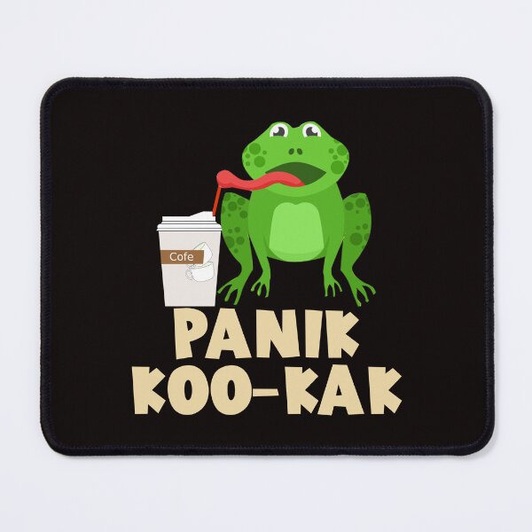Item preview, Panik Koo-kak - Funny Green Frog Drinking Ice Cofy designed and sold by leo121687.
