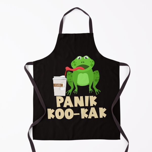 Item preview, Panik Koo-kak - Funny Green Frog Drinking Ice Cofy designed and sold by leo121687.