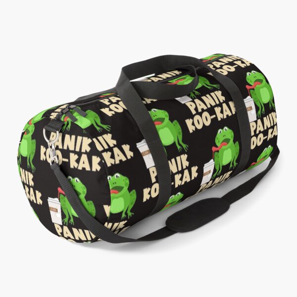 Item preview, Panik Koo-kak - Funny Green Frog Drinking Ice Cofy designed and sold by leo121687.