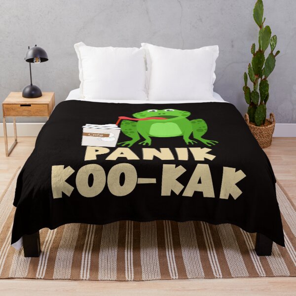Item preview, Panik Koo-kak - Funny Green Frog Drinking Ice Cofy designed and sold by leo121687.