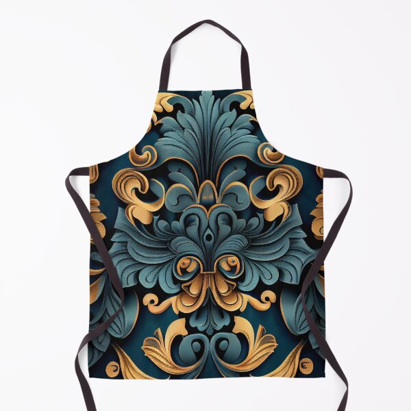 Aperçu de l'œuvre Baroque Transitional Pattern Digital Painting créée et vendue par CodeAndColors.