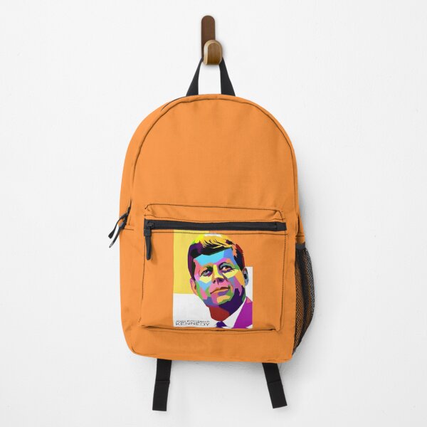 Item preview, John Fitzgerald Kennedy colorful artwork designed and sold by PoliticsPrint.