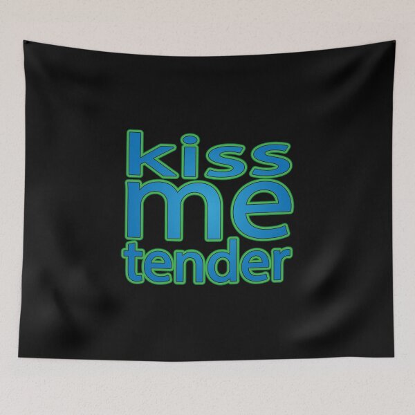 Aperçu de l'œuvre Kiss Me Tender, j'adore les endorphines créée et vendue par K0tK0tu.