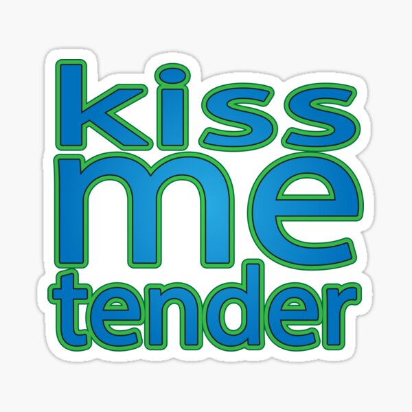 Item preview, Kiss Me Tender, i love endorphins  designed and sold by K0tK0tu.
