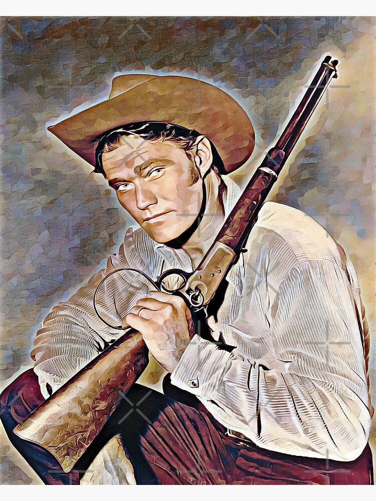 "The Rifleman - Lucas with Winchester" Sticker for Sale by deusrex007