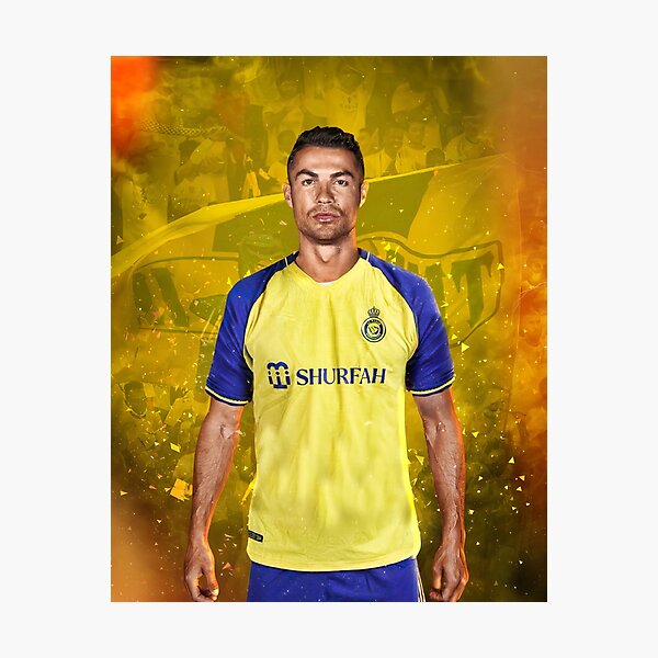 Cristiano Ronaldo 2007/08 Jersey Photographic Print for Sale by slawisa