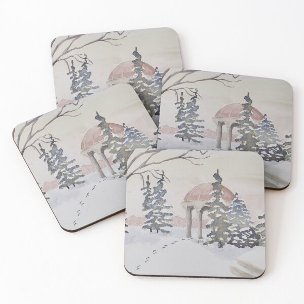 Item preview, Winter Pavilion at Sunrise designed and sold by Nicole Hanson.