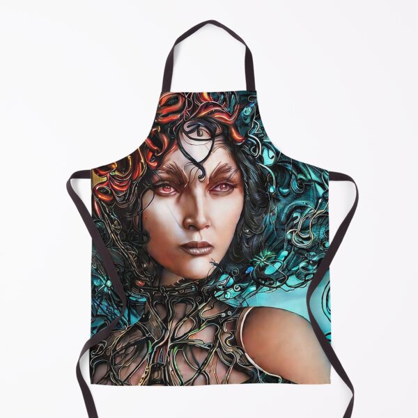 Item preview, A Detailed Portrait of a Mythic Female Character designed and sold by oanaunciuleanu.