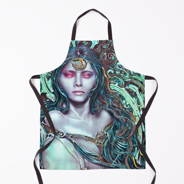 Item preview, A Detailed Portrait of a Mythic Female Character designed and sold by oanaunciuleanu.