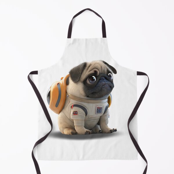 Item preview, Cute 3D astronaut pug dog french bulldog designed and sold by ARTeez⭐️⭐️⭐️⭐️⭐️.