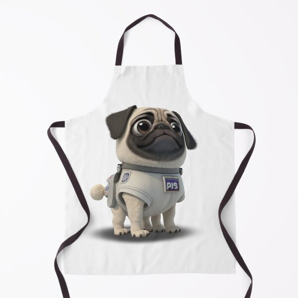 Item preview, Cute 3D astronaut pug dog french bulldog designed and sold by ARTeez⭐️⭐️⭐️⭐️⭐️.