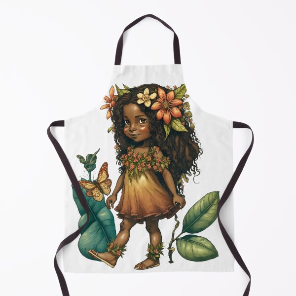Item preview, Tropical Flower Fairy Girl Cute Hawaii Cicely Mary Barker designed and sold by peachycrossing.