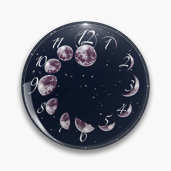 Item preview, Moon Clock designed and sold by mylesantstudios.