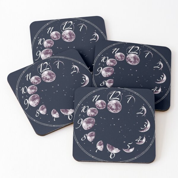 Item preview, Moon Clock designed and sold by mylesantstudios.