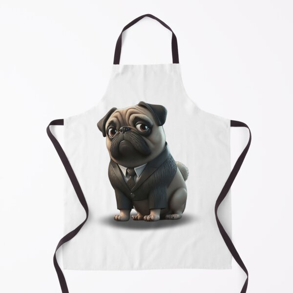 Item preview, Cute 3D businessman pug dog french bulldog designed and sold by ARTeez⭐️⭐️⭐️⭐️⭐️.