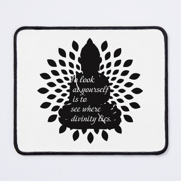 Item preview, To look at yourself is to see where divinity lies. designed and sold by Plumtree81.