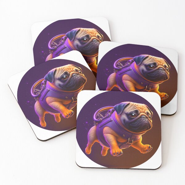 Item preview, Cute 3D astronaut pug dog french bulldog designed and sold by ARTeez⭐️⭐️⭐️⭐️⭐️.