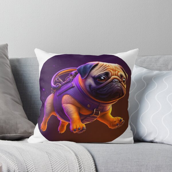 Item preview, Cute 3D astronaut pug dog french bulldog designed and sold by ARTeez⭐️⭐️⭐️⭐️⭐️.